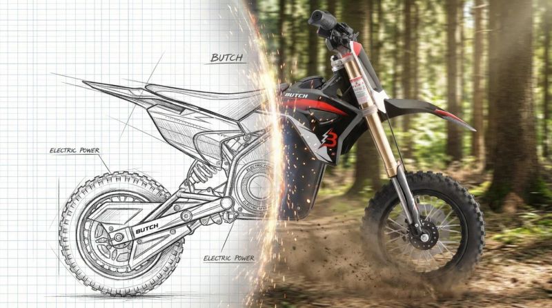 Тихий питбайк